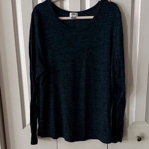 Old Navy Deep Blue Long Sleeve Top